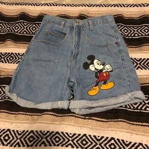 Vintage Mickey Mouse Shorts